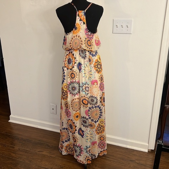 Cals Maxi Lightweight Sheer Flowy Dress , Sz. S. - Picture 6 of 13